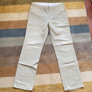 AG Straight Leg Khaki 33